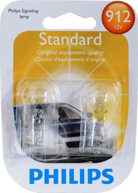 Philips 912B2 Philips Standard Miniature 912, Clear, Push Type, Always Change In Pairs!