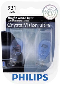 Philips 921CVB2 Philips Crystalvision Ultra Miniature 921, Blue Coated, Push Type, Always Change In Pairs!