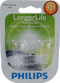 Philips 921LLB2 Philips Longerlife Miniature 921Ll, Clear, Push Type, Always Change In Pairs!