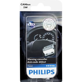 Philips CANBUS5W 2Pk - Philips 5W CANBus Warning Canceller for 194 LED bulb