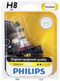 Philips H8B1 Philips Standard Headlight H8, Pgj19-1, Glass, Always Change In Pairs!