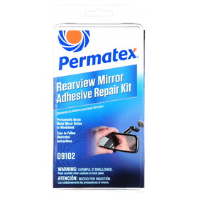 Permatex 09102 Permatex Rearview Mirror Adhesive Kit - 75102