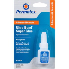 Permatex 21309 Permatex Ultra Bond Super Glue (.18 oz.)