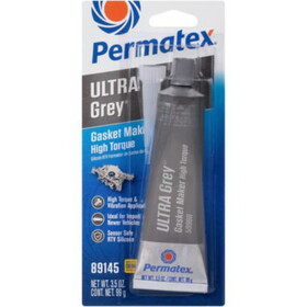 Permatex 22074 Permatex Ultra Grey Rigid High-Torque RTV Silicone (.5 oz.)