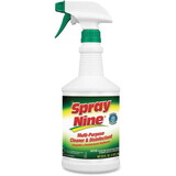26832 Spray Nine Heavy-Duty Cleaner/Degreaser + Disinfectant Spray - 32 fl oz (1 quart) - 1 Each - Clear