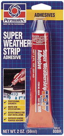 80638 Permatex 80638 Super Weatherstrip Adhesive, 2 Oz. , Red
