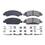 Power Stop 17-1363 Disc Brake Pad Set