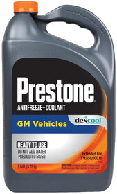 Prestone AF850 Prestone DEX-COOL Antifreeze+Coolant; Extended Life -1 Gal- Ready to Use, 50/50