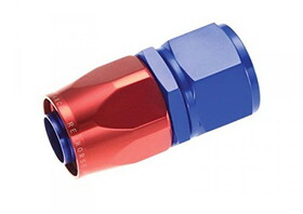 Redhorse 1000-06-1 Red Horse Performance 1000-06-1 RHP1000-06-1 -06 STRAIGHT FEMALE ALUMINUM HOSE END - RED&amp;BLUE