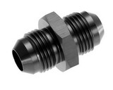 Redhorse 815-04-2 Red Horse Performance 815-04-2 RHP815-04-2 -04 MALE TO MALE 7/16" X 20 AN/JIC FLARE UNION - BLACK