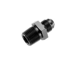 Redhorse 816-03-02-2 Red Horse Performance 816-03-02-2 RHP816-03-02-2 -03 STRAIGHT MALE ADAPTER TO -02 (1/8&#34;) NPT MALE - BLACK