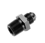 Redhorse 816-03-04-2 Red Horse Performance 816-03-04-2 RHP816-03-04-2 -03 STRAIGHT MALE ADAPTER TO -04 (1/4") NPT MALE - BLACK