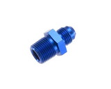 Redhorse 816-06-02-1 Red Horse Performance 816-06-02-1 RHP816-06-02-1 -06 STRAIGHT MALE ADAPTER TO -02 (1/8") NPT MALE - BLUE