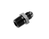 Redhorse 816-06-06-2 Red Horse -06 straight male adapter to -06 (3/8") NPT male - black 816-06-06-2
