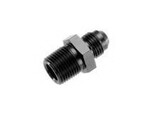 Redhorse 816-06-06-5 Red Horse Performance 816-06-06-5 RHP816-06-06-5 -06 STRAIGHT MALE ADAPTER TO -06 (3/8") NPT MALE - CLEAR