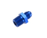 Redhorse 816-08-06-1 Red Horse -08 straight male adapter to -06 (3/8") NPT male - blue 816-08-06-1