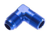 Redhorse 822-06-02-1 Red Horse Performance 822-06-02-1 RHP822-06-02-1 -06 90 DEGREE MALE ADAPTER TO -02 (1/8") NPT MALE - BLUE
