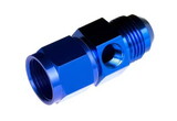 Redhorse 9192-06-1 Red Horse Performance 9192-06-1 RHP9192-06-1 -06 MALE TO -06 FEMALE AN/JIC WITH 1/8" NPT IN HEX - BLUE