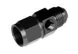 Redhorse 9192-08-2 Red Horse Performance 9192-08-2 RHP9192-08-2 -08 MALE TO -08 FEMALE AN/JIC WITH 1/8" NPT IN HEX - BLACK