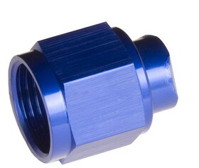 Redhorse 929-08-1 Red Horse Performance 929-08-1 RHP929-08-1 -08 TWO PIECE AN/JIC FLARE CAP NUT - BLUE