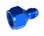 Redhorse 950-08-06-1 Red Horse Performance 950-08-06-1 RHP950-08-06-1 -08 FEMALE TO -06 MALE AN/JIC REDUCER - BLUE (OLD # 894)