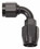 Russell 610165 Russell Performance -6 AN Black 90 Degree Full Flow Hose End