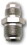Russell 640380 Russell Performance -6 AN (5/8in-18 Inverted Flare) Power Steering Adapter