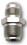 Russell 640380 Russell Performance -6 AN (5/8in-18 Inverted Flare) Power Steering Adapter