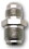 Russell 648050 Russell Performance -6 AN (11/16in-18 Inverted Flare) Power Steering Adapter