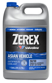 Valvoline 861398 Zerex Asian Vehicle Blue Silicate and Borate Free Antifreeze / Coolant 50/50 Ready-to-Use 1 GA