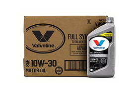 Valvoline VV935 Valvoline Advanced Full Synthetic SAE 10W-30 Motor Oil 1 QT, Case of 6