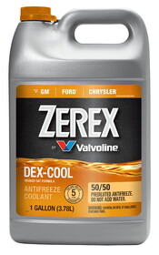 Valvoline ZXELRU1 Zerex Dex-Cool Organic Acid Technology Antifreeze / Coolant 50/50 Prediluted Ready-to-Use 1 GA