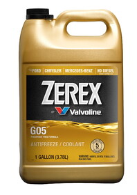 Valvoline ZXG051 Zerex G05 Phosphate Free Antifreeze / Coolant Concentrate 1 GA
