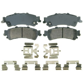 Wagner ZD792A Wagner QuickStop ZD792A Ceramic Disc Brake Pad Set