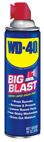 WD-40 490095 Original WD-40 Formula, Multi-Use Product Big-Blast, Multi-Purpose Lubricant with Wide Nozzle Spray, 18oz
