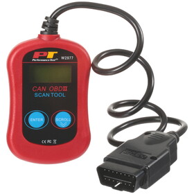Performance Tool W2977 Performance Tool W2977 CAN OBD II Scanner Tool for Check Engine Light &amp; Diagnostics, Direct Scan and Read Out