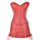 Muka Red Faux Leather Lace-up boned Corset & Skirt, Valentine's Gift Idea