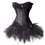 Muka Classixx Black Corset & Petticoat, Valentine's Gift Idea