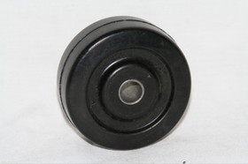 ADVANCE 56386127 Caster Wheel, Black Rubber, 3" X 1 1/4"