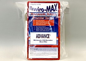 ADVANCE 56391185CT Vac Bags, 10 Pkgs/Case