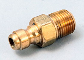 Clarke 223 Quick Disconnect Plug Brass