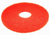 Factory Cat 13422R 13 In Red Pads / Box Of 5, Brush, FLOOR PADS, 13