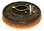 Flo-Pac 361400G70X364108 Brush, 14' .060 Grit W/Plate, BRUSH, 14" .060 GRIT W/PLATE, Price/Each