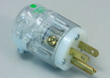 MVP 3969704 Power Cord Plug, Premium Hospital Grade, Clear, 