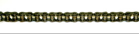 MVP 849738 Bulk Roller Chain, #40 (Ansi), Steel, 10 Ft. Box