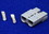 Tennant 130155 Battery Connector, 50A Gray, W/ 6 Gauge Contacts