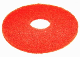 Tennant 222325B5 Floor Pads, 14",  Red, Box Of 5, Brush, FLOOR PADS, 14" RED (5 PACK)