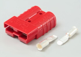Tornado PAS59R Connector, 50A Red, W/#6 Contacts