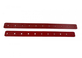 Blades Red Gum 370Mm/14 Kit, Front: 23" x 1 3/4" x 1/16" Rear: 25" x 1 7/8" x 1/8"