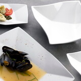 International Tableware Aspekt Square Bowl - Bright White